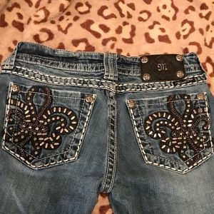 Miss Me Jeans Size 27,with 30 inch inseam